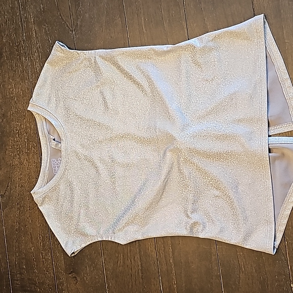 More than Magic holographic shimmer shirt, size 6/ 6x